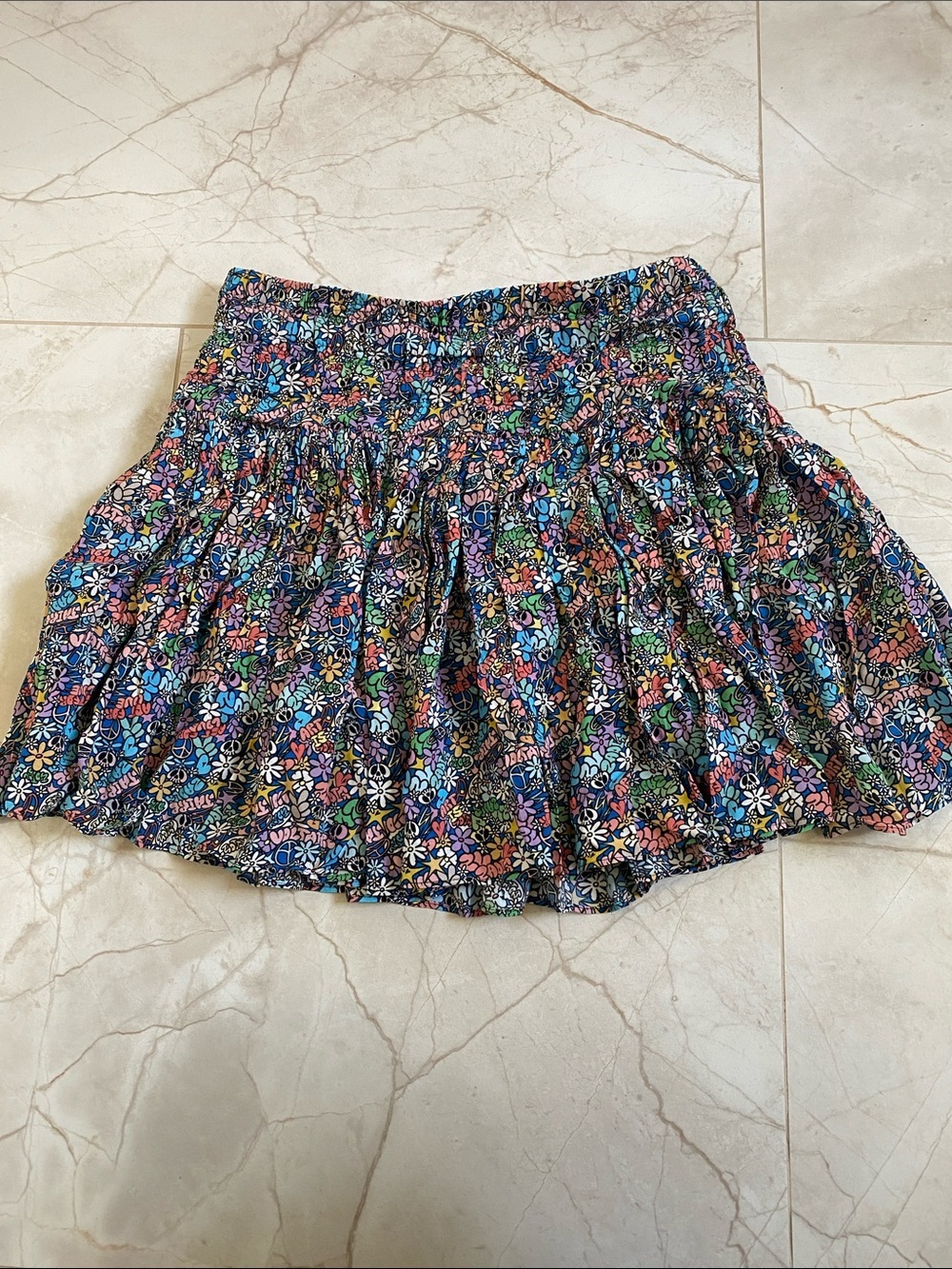ZADIG & VOLTAIRE Floral Tiered Mini Skirt - Multicolor